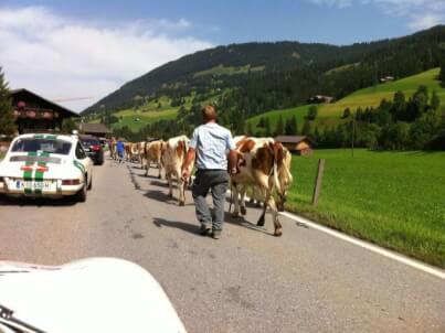 Gstaad classic Rallye 2011